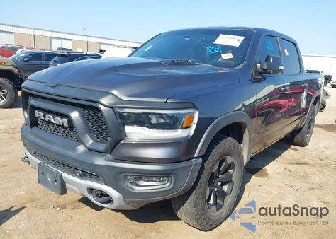 2019 Ram 1500 Rebel 4X4 5'7 Box из США, поврежденный, VIN 1C6SRFLT2KN899853